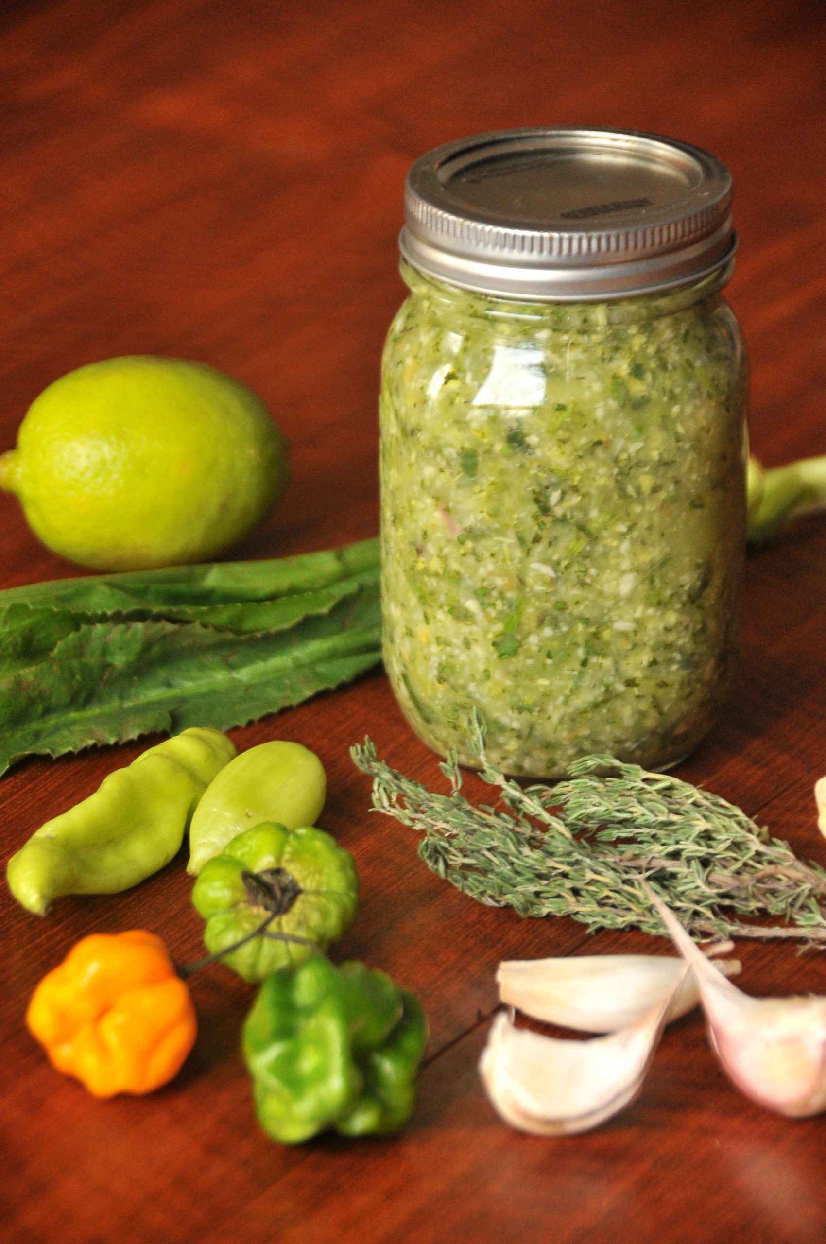 Trini Green Seasoning - Kiku Corner